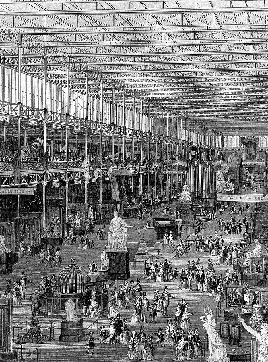 Nagy kiállítás a Crystal Palace-ban, Hyde Park, London, 1851 alkotó: Unbekannt