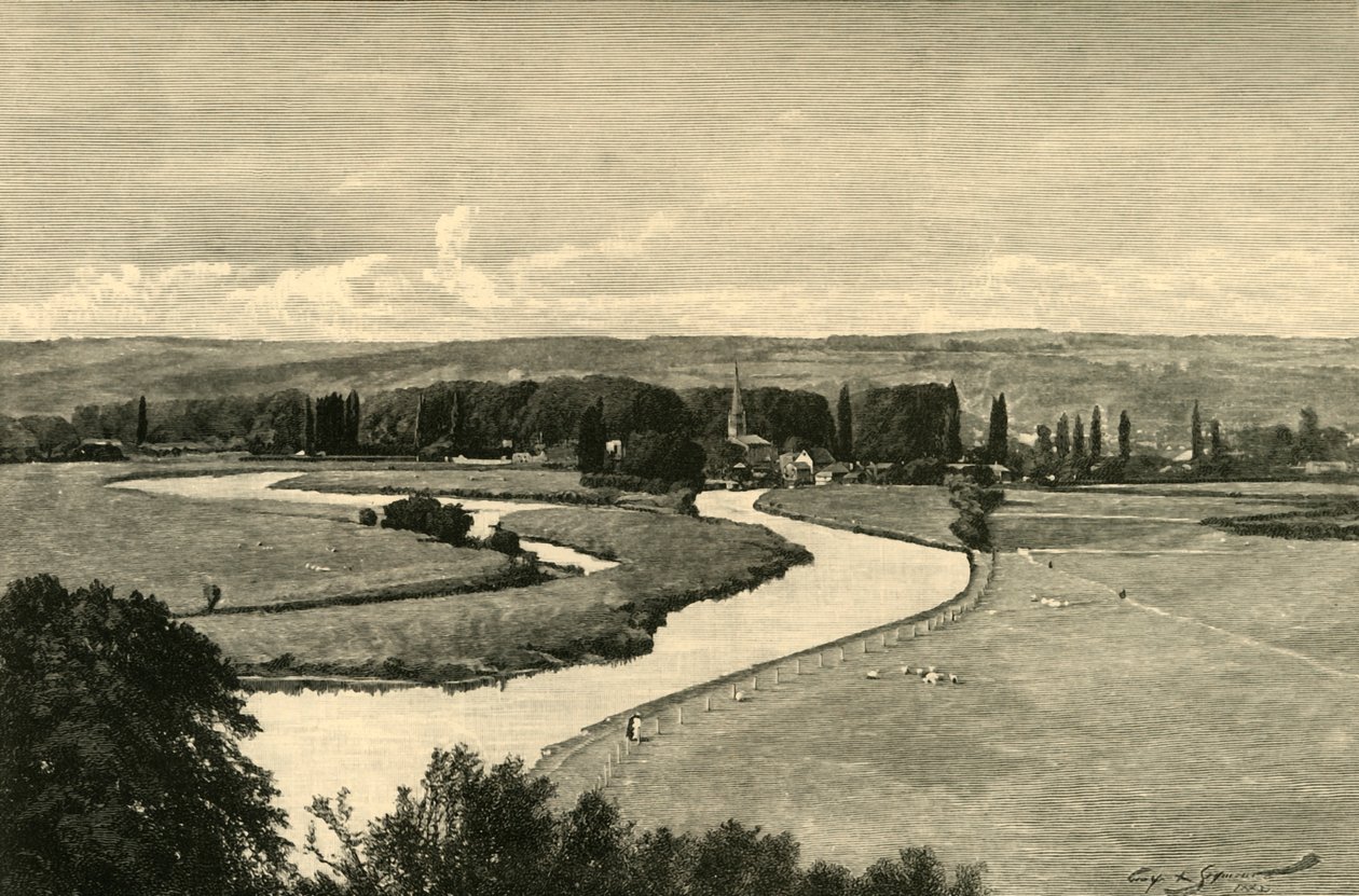 Great Marlow, Quarry Woodsból, 1898. alkotó: Unbekannt