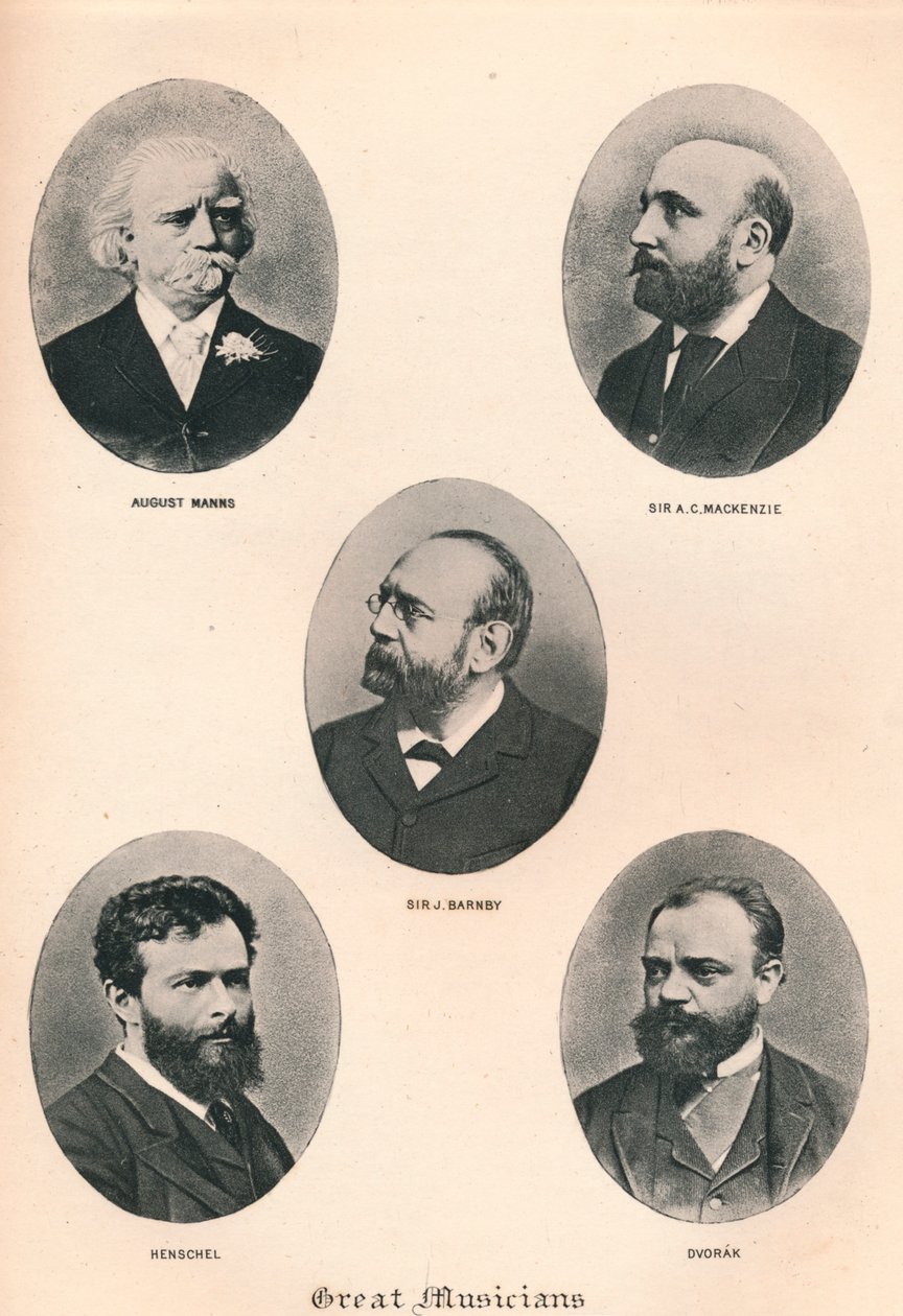 Nagy zenészek – VIII. tábla, 1895 alkotó: Unbekannt