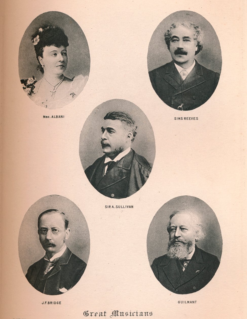 Nagy zenészek - XIV. tábla, 1895 alkotó: Unbekannt