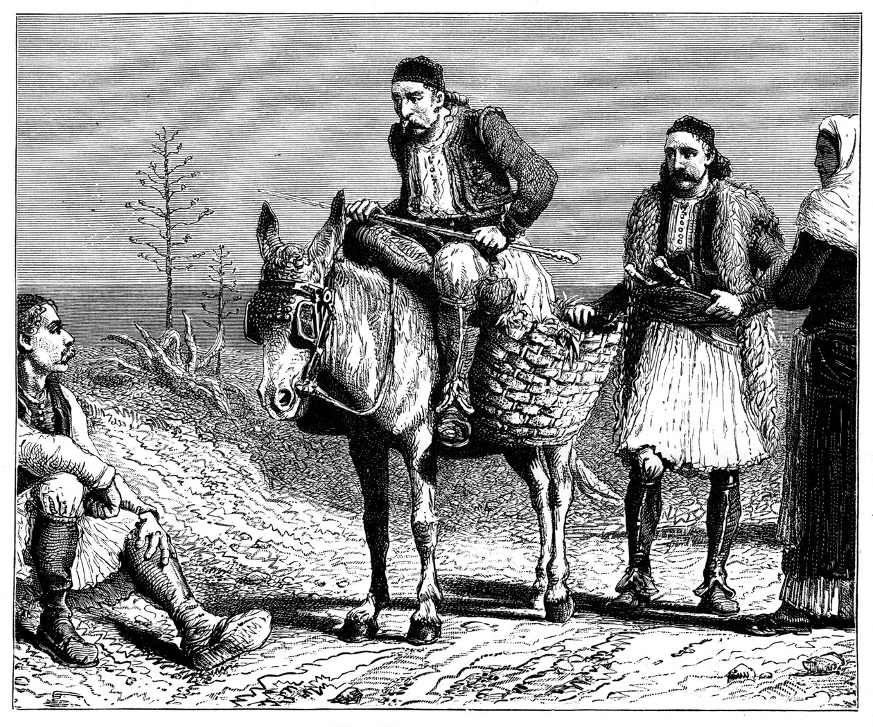 Görög parasztok, 1890 alkotó: Unbekannt