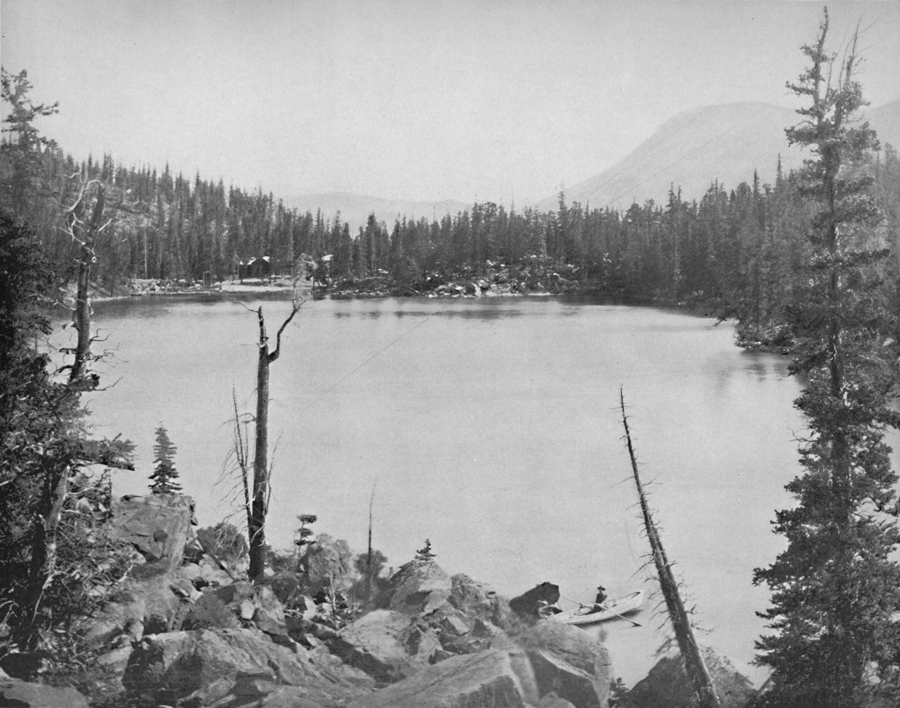 Green Lake, Colorado, 1897. alkotó: Unbekannt