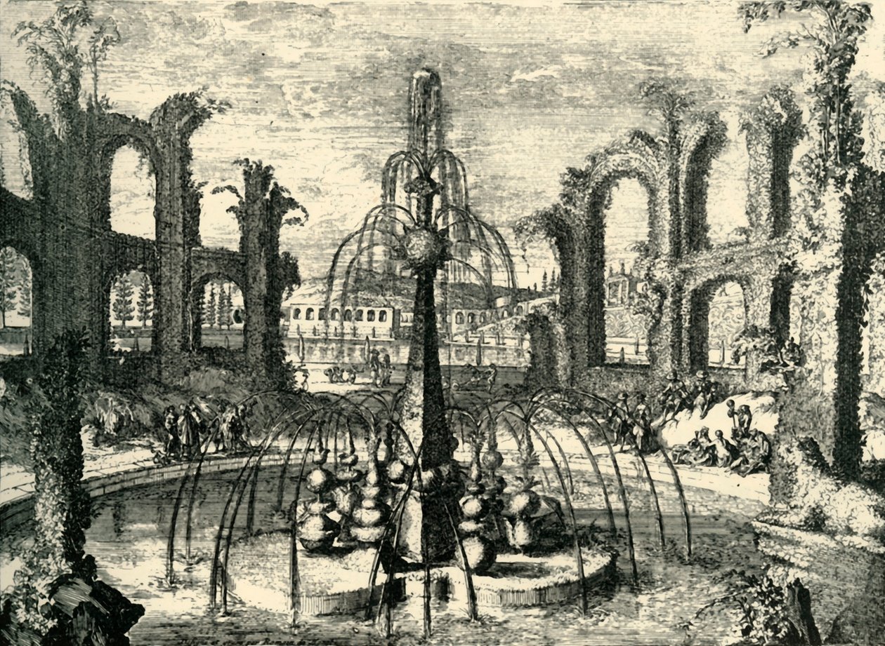 Zöld szökőkút és Colosseum... Château D