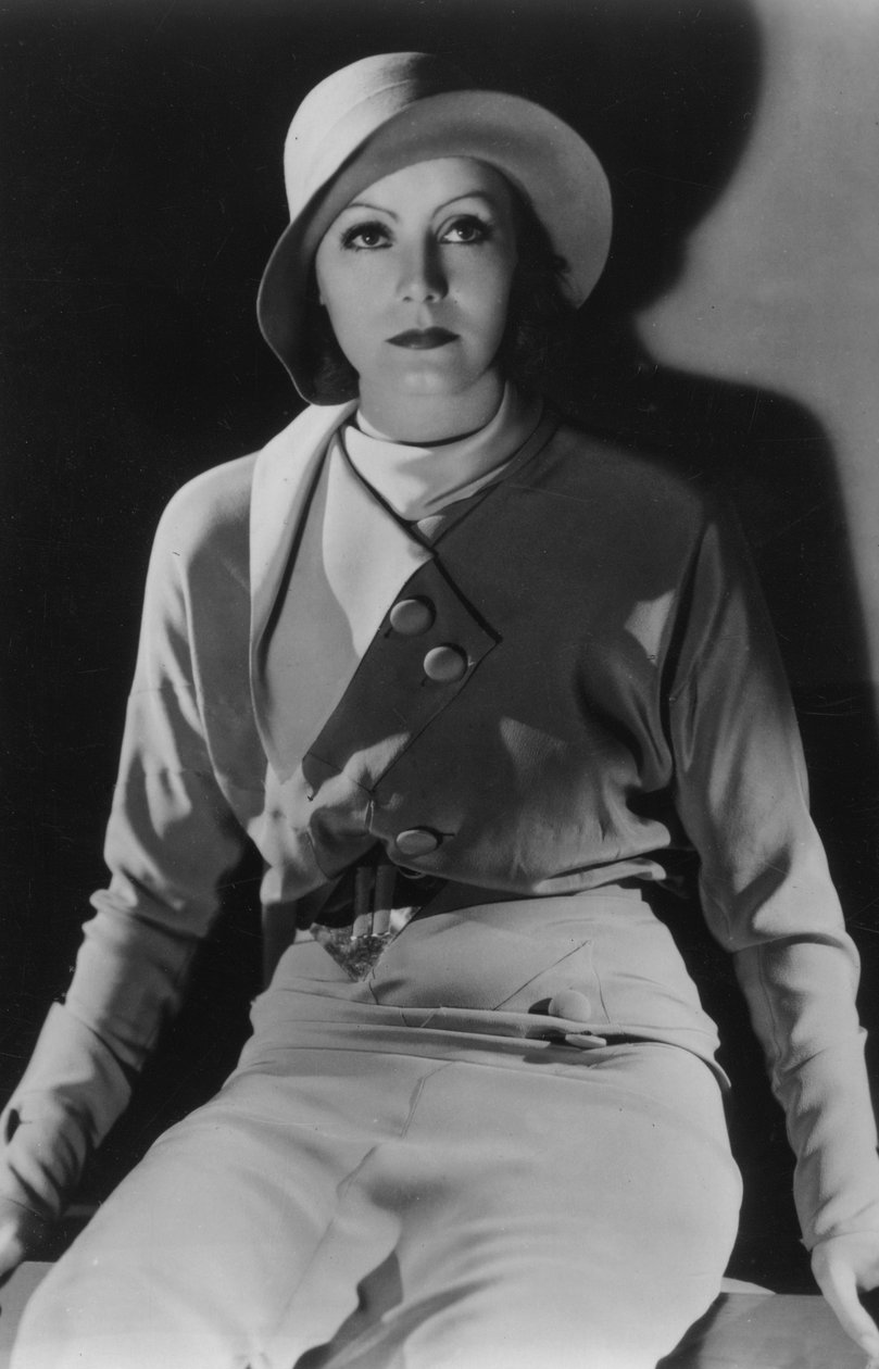 Greta Garbo 1905-1990, svéd színésznő, a XX. század elején alkotó: Unbekannt