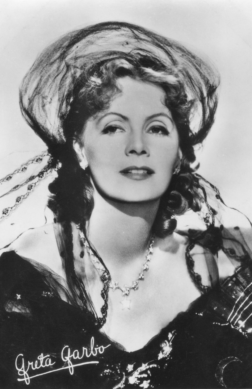Greta Garbo 1905-1990, 1930-as évek. svéd filmszínésznő alkotó: Unbekannt