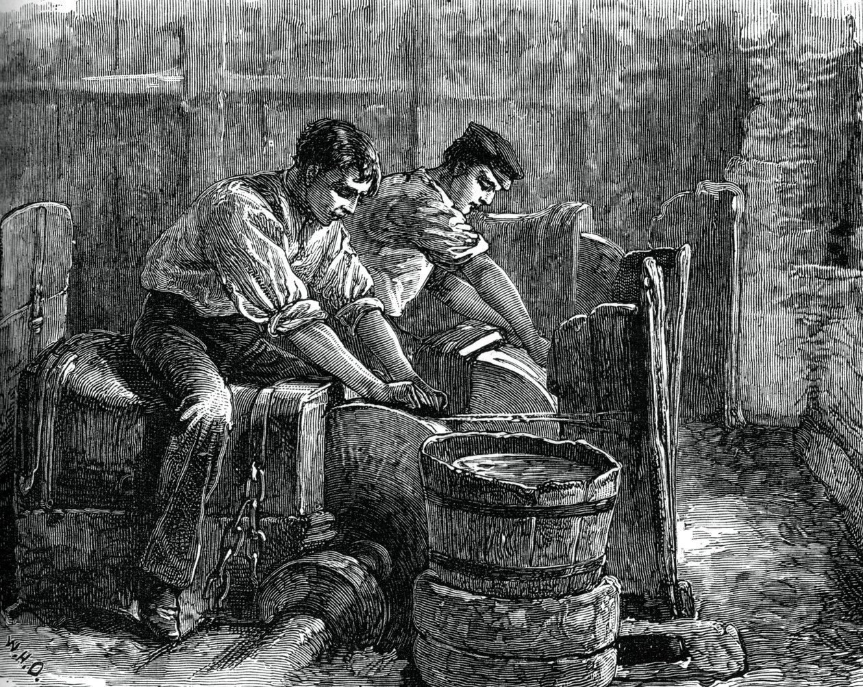 Köszörűk a keréken, c1880 alkotó: Unbekannt
