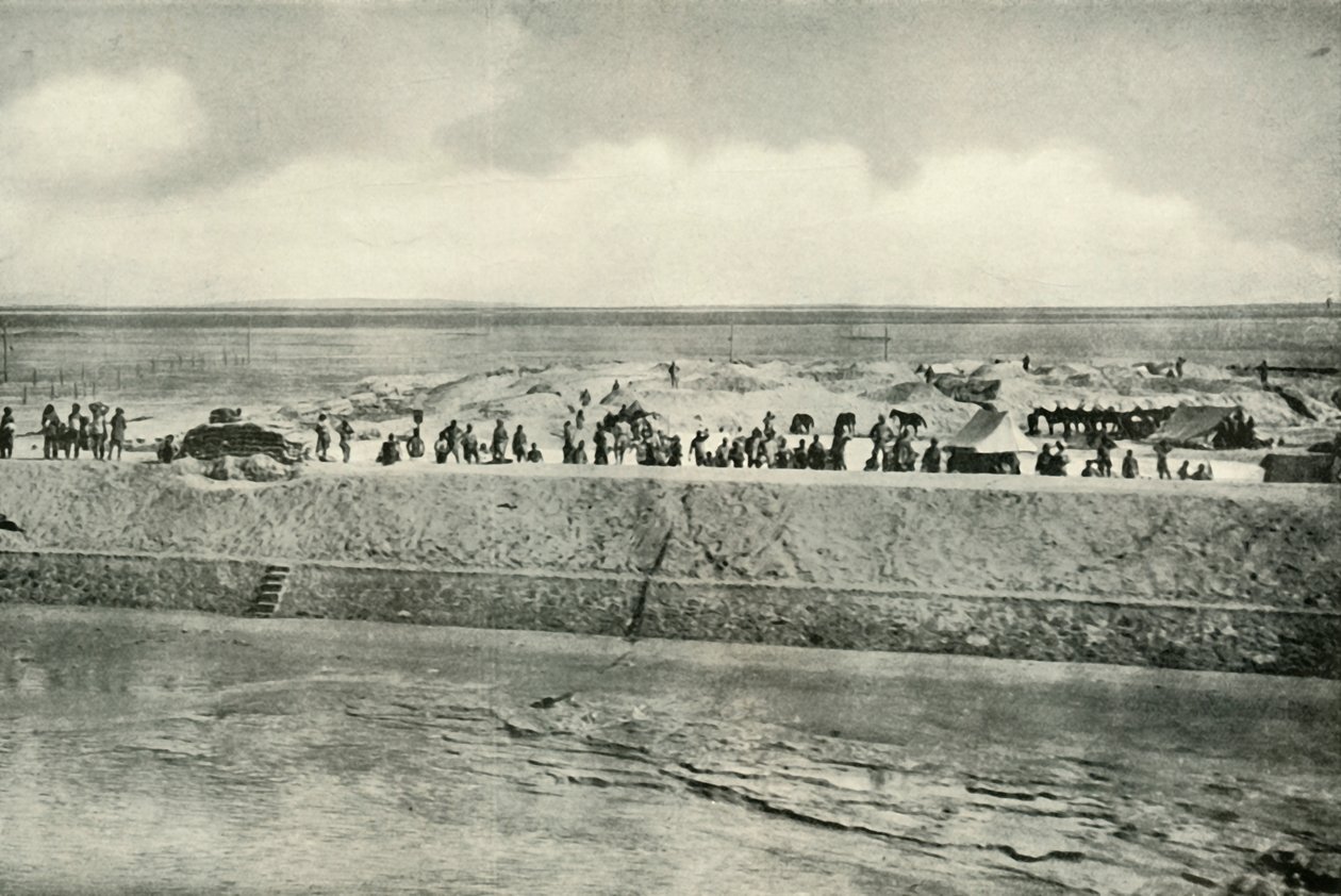 A Szuezi-csatorna partjának őrzése, 1919. alkotó: Unbekannt