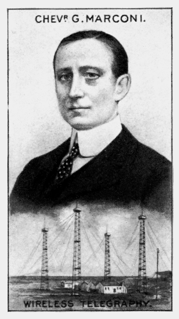 Guglielmo Marchese Marconi, olasz villamosmérnök, 1924 alkotó: Unbekannt