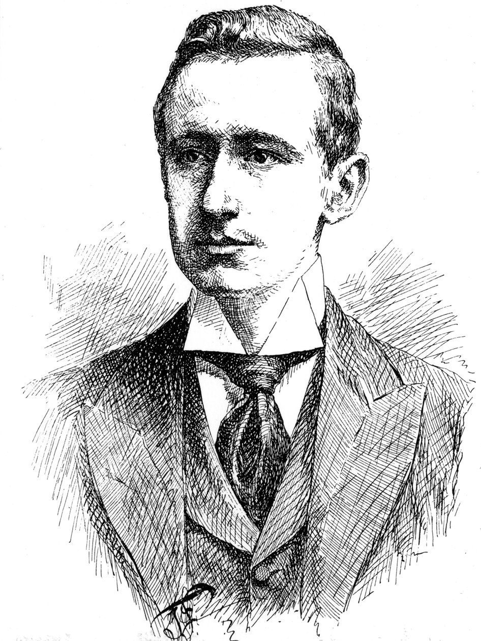 Guglielmo Marconi olasz fizikus, feltaláló és a vezeték nélküli távírás úttörője, 1906 alkotó: Unbekannt
