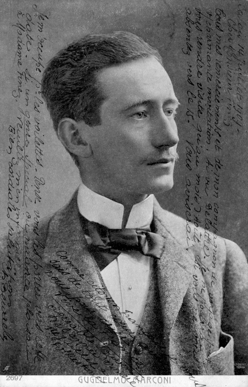 Guglielmo Marconi olasz fizikus és feltaláló, 1909 alkotó: Unbekannt