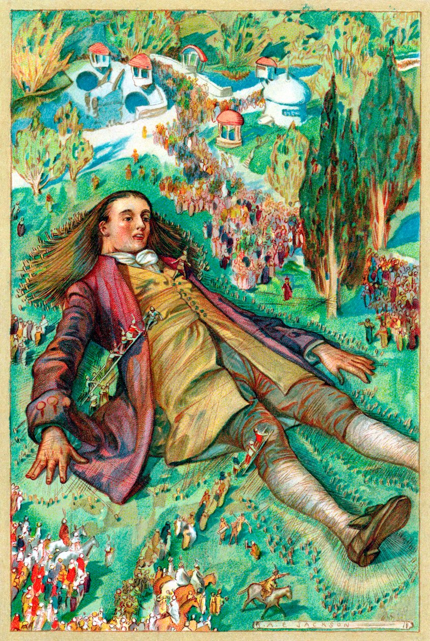 Gulliver Lilliputban alkotó: Unbekannt
