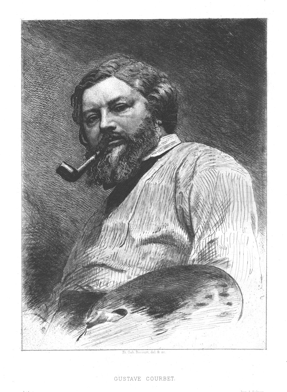 Gustave Courbet, 1860. alkotó: Unbekannt