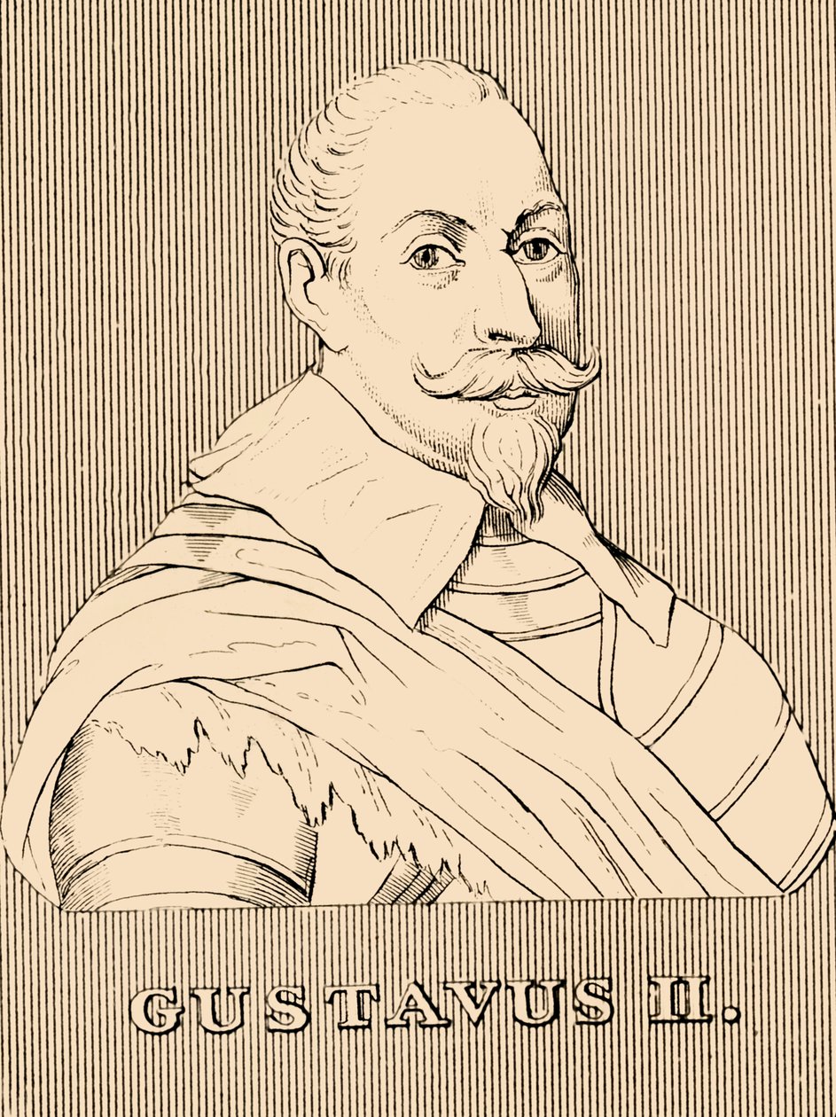 II. Gustavus, 1594-1632, 1830. alkotó: Unbekannt