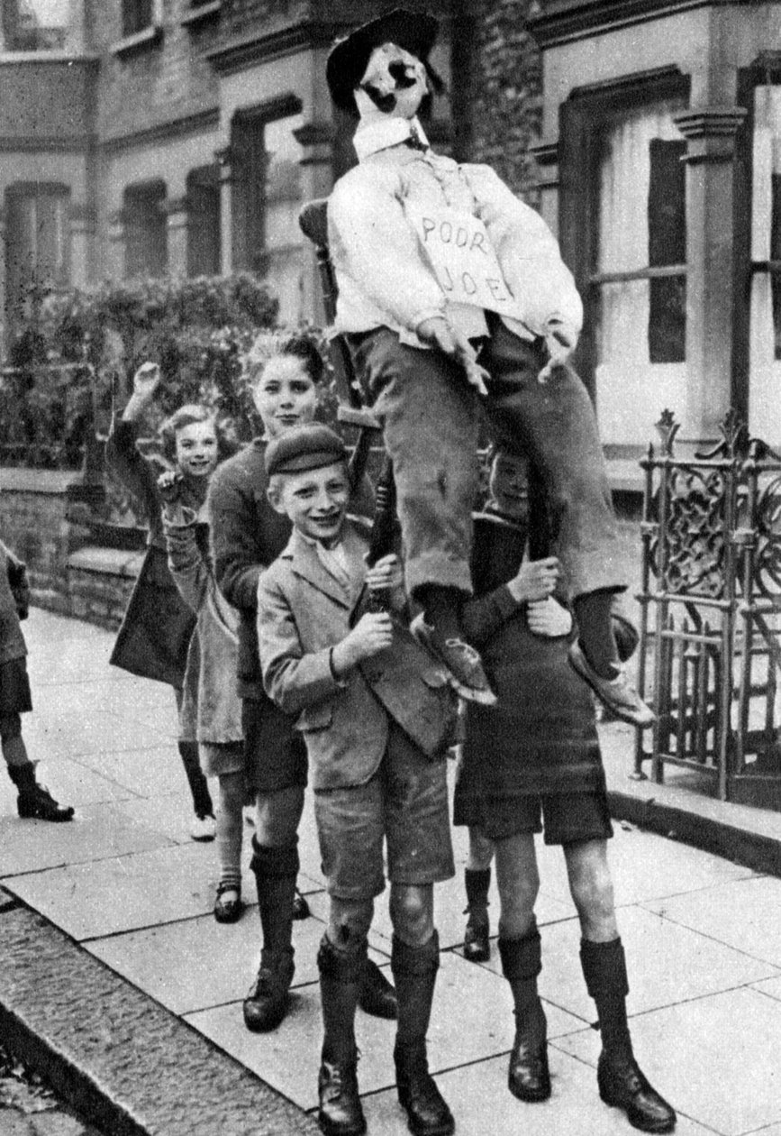 Guy Fawkes Day, London, 1926-1927 alkotó: Unbekannt