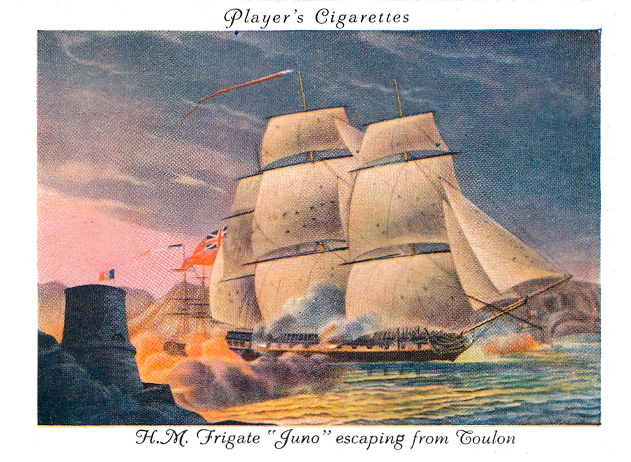 H.M.FrigateJuno megszökik Toulonból, 1936. alkotó: Unbekannt