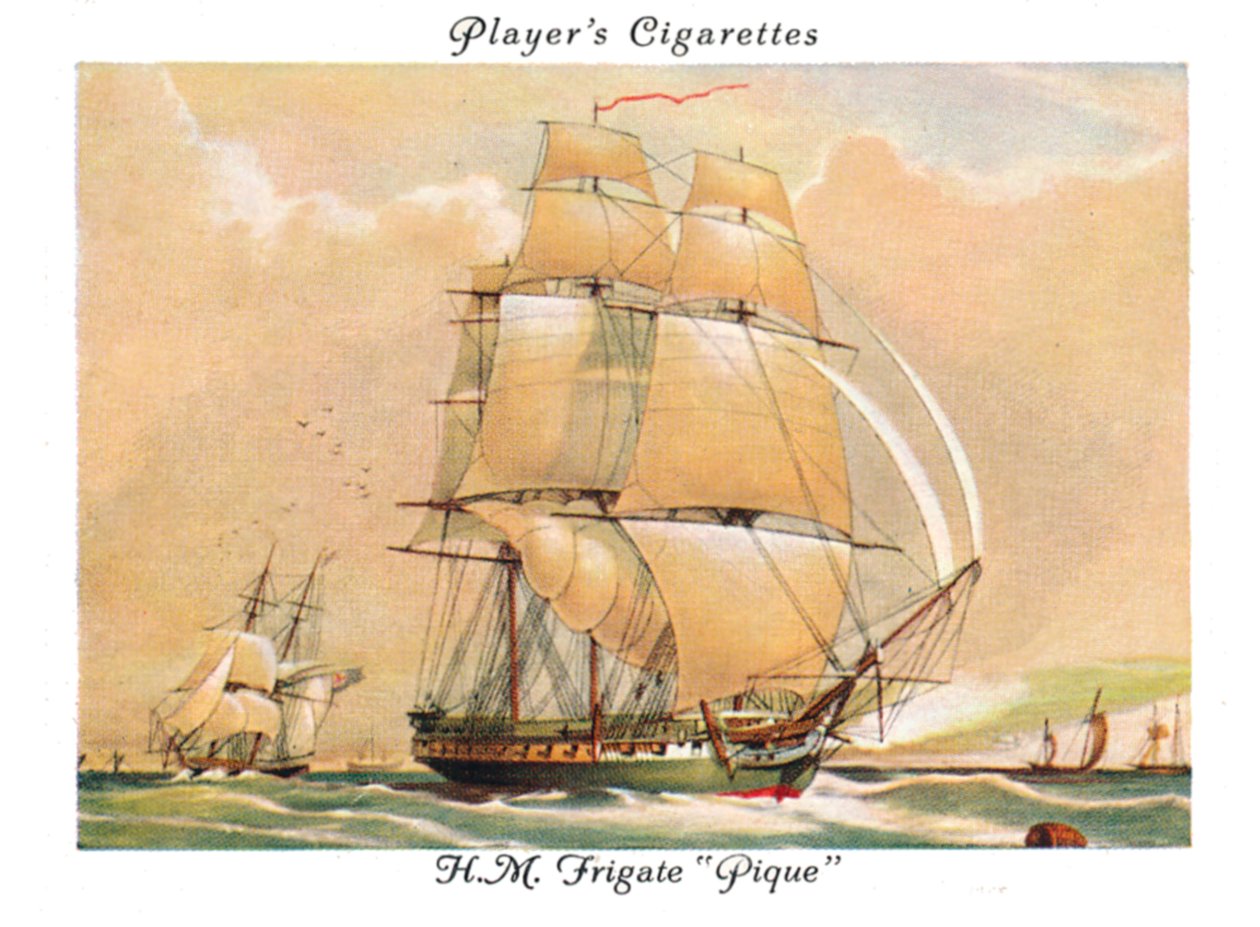 H.M. Pique fregatt, 1936. alkotó: Unbekannt
