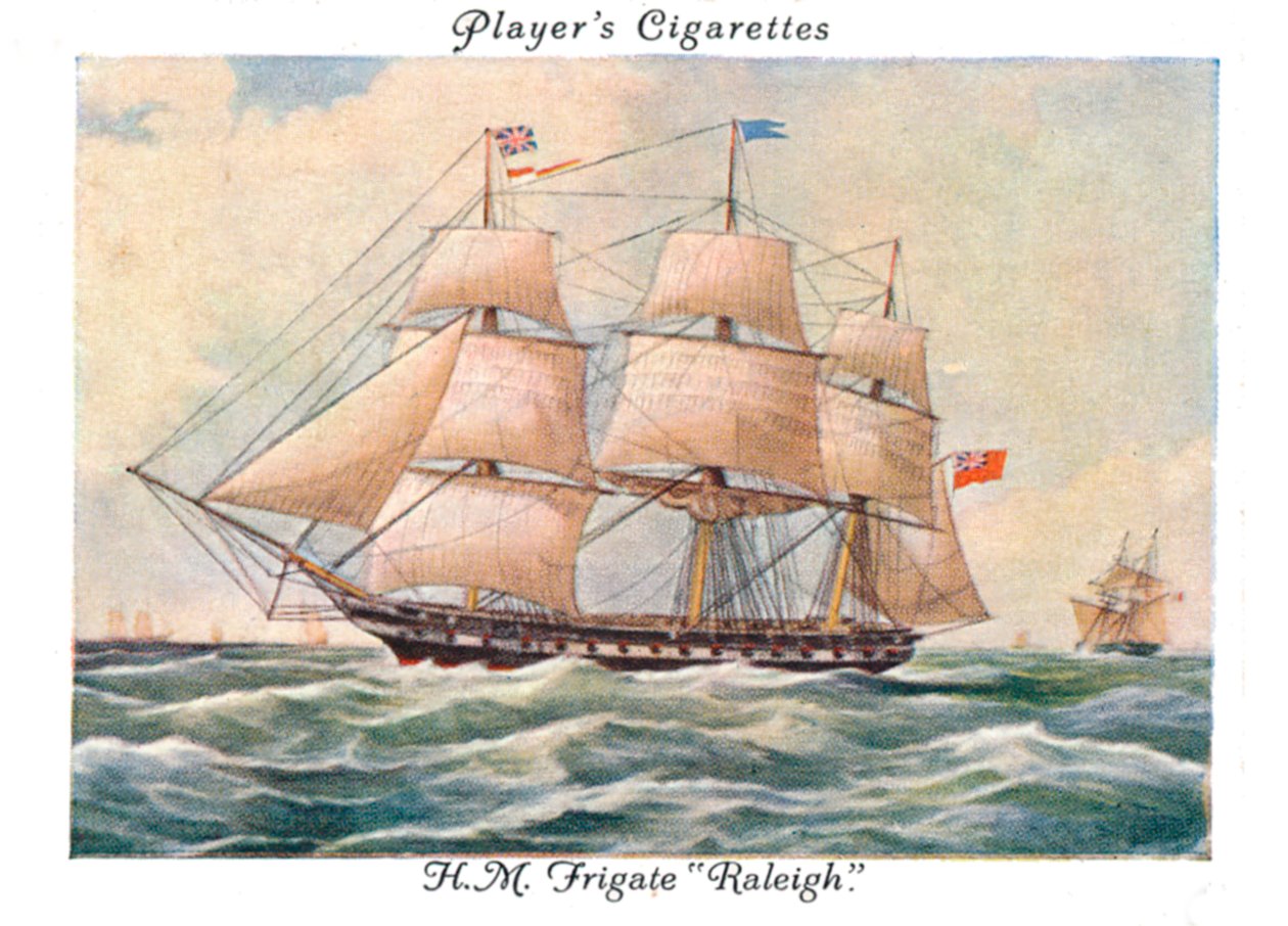H.M. Fregatt Raleigh, 1936. alkotó: Unbekannt