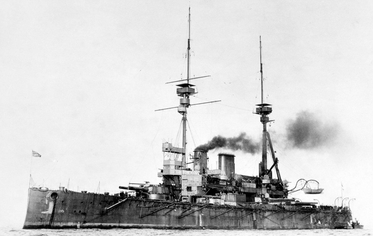 HMS Lord Nelson, c1908-1920 alkotó: Unbekannt