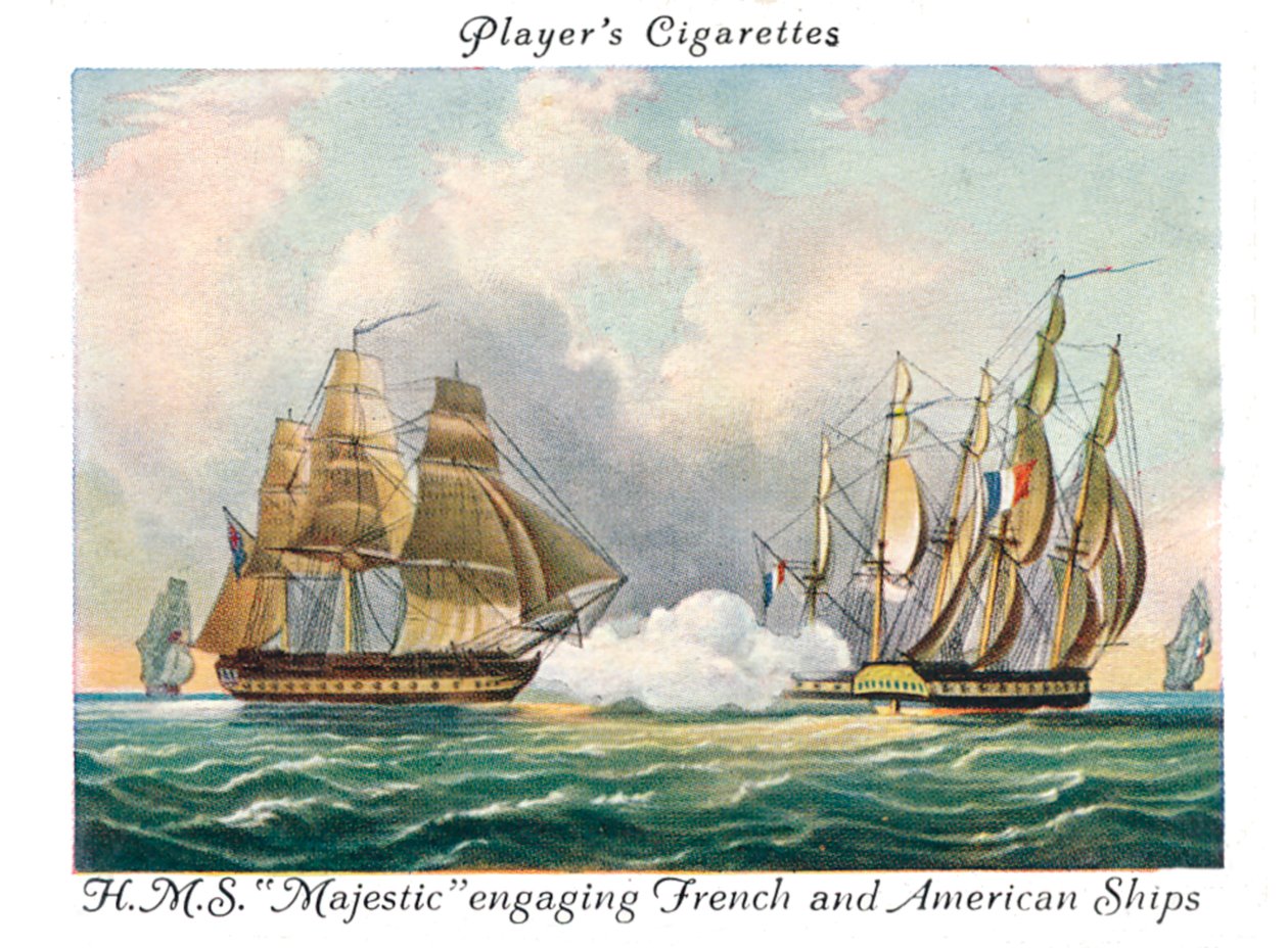 H.M.S Majestic francia és amerikai hajók, 1936. alkotó: Unbekannt