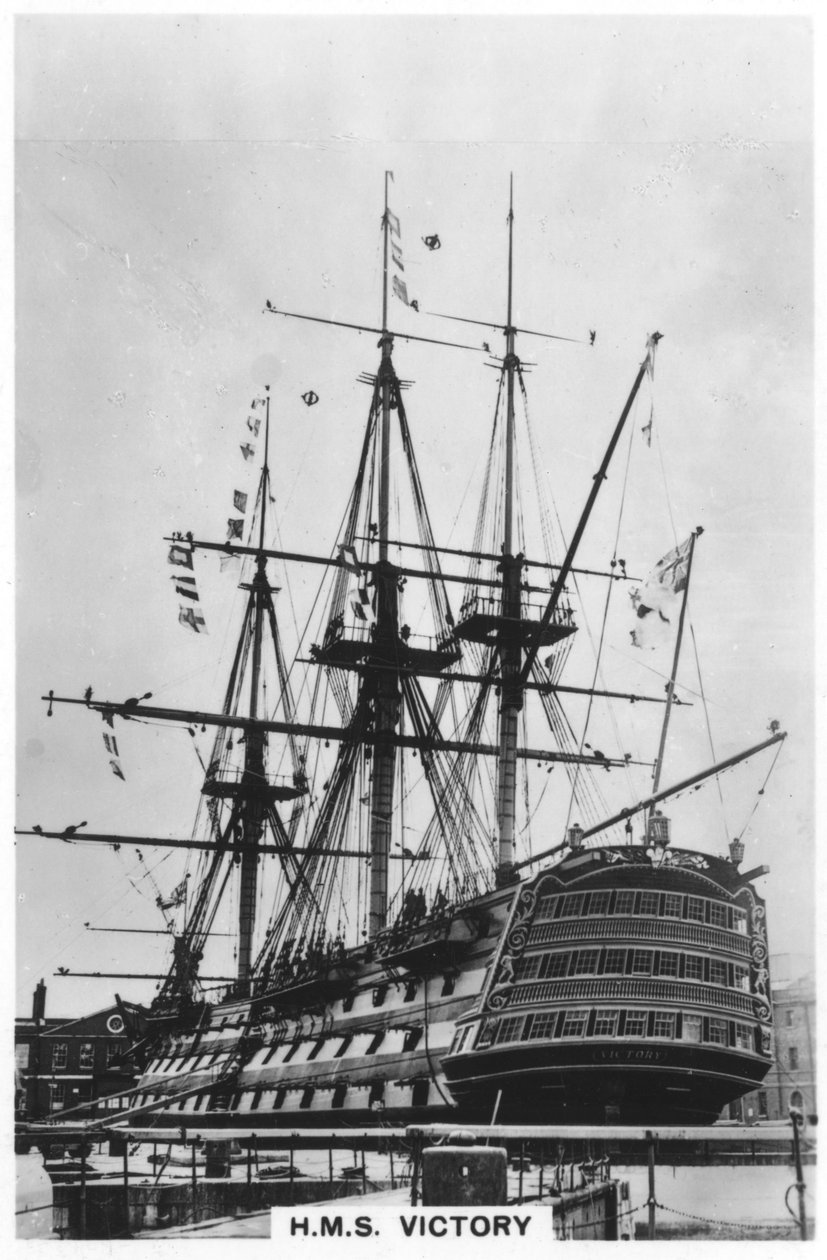 HMS Victory, Portsmouth, Hampshire, 1936 alkotó: Unbekannt