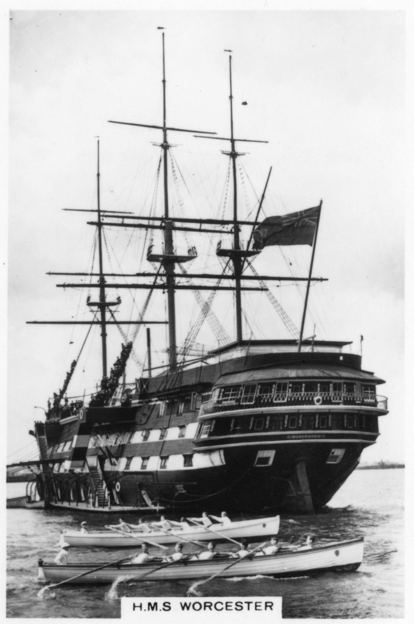 HMS Worcester, 1937 alkotó: Unbekannt
