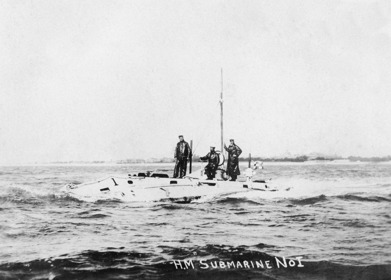 HM tengeralattjáró No1, c1908 alkotó: Unbekannt