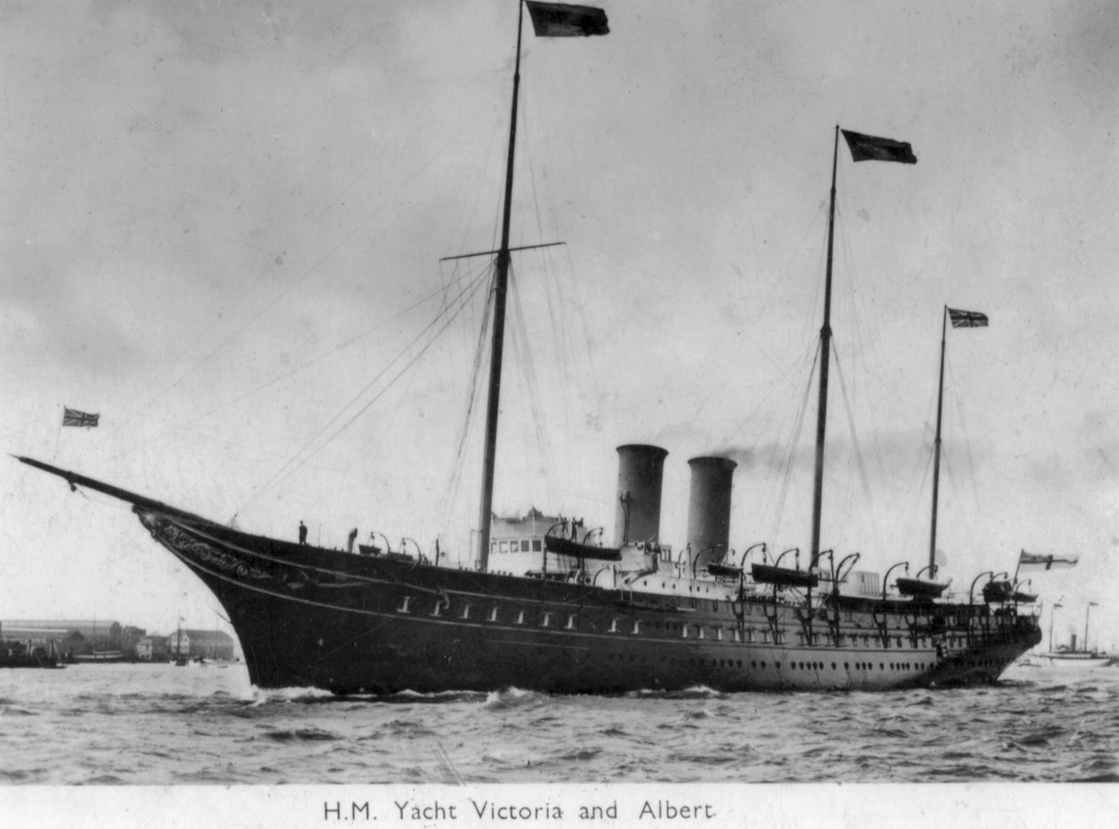H M Yacht Victoria and Albert, 1900 alkotó: Unbekannt
