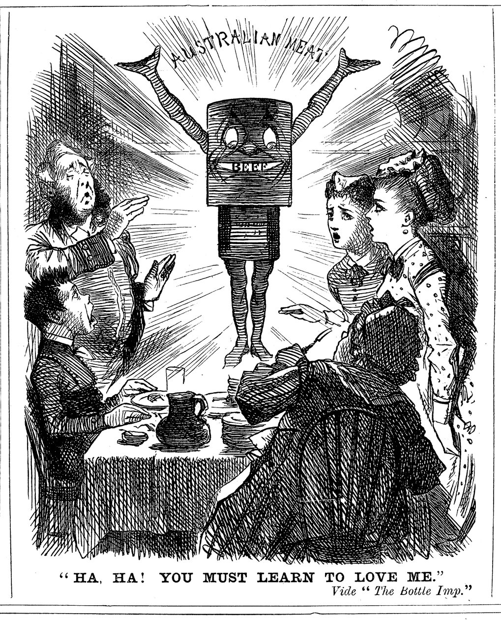 Ha, ha! Meg kell tanulnod szeretni engem, 1873 alkotó: Unbekannt