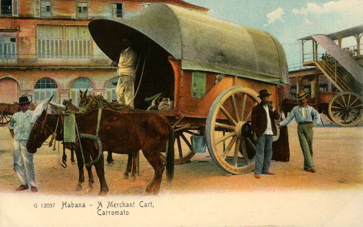 Havanna – Kereskedelmi kocsi, kocsi, c1910. alkotó: Unbekannt