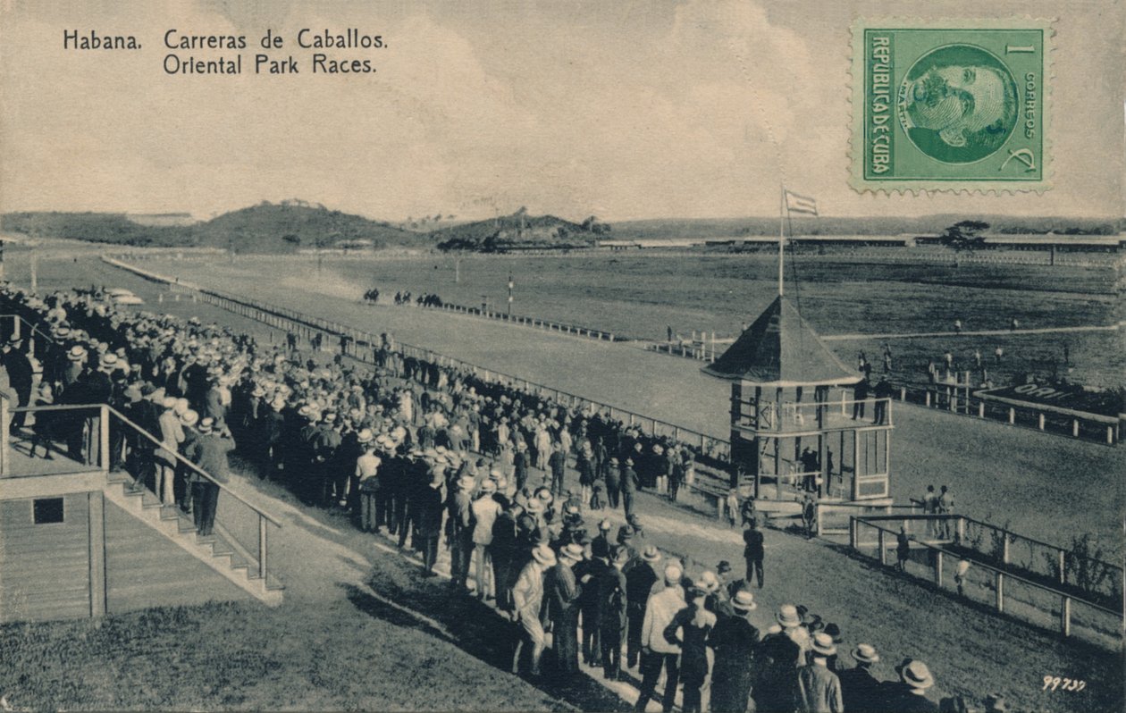 Habana. Oriental Park Races, c1910 alkotó: Unbekannt