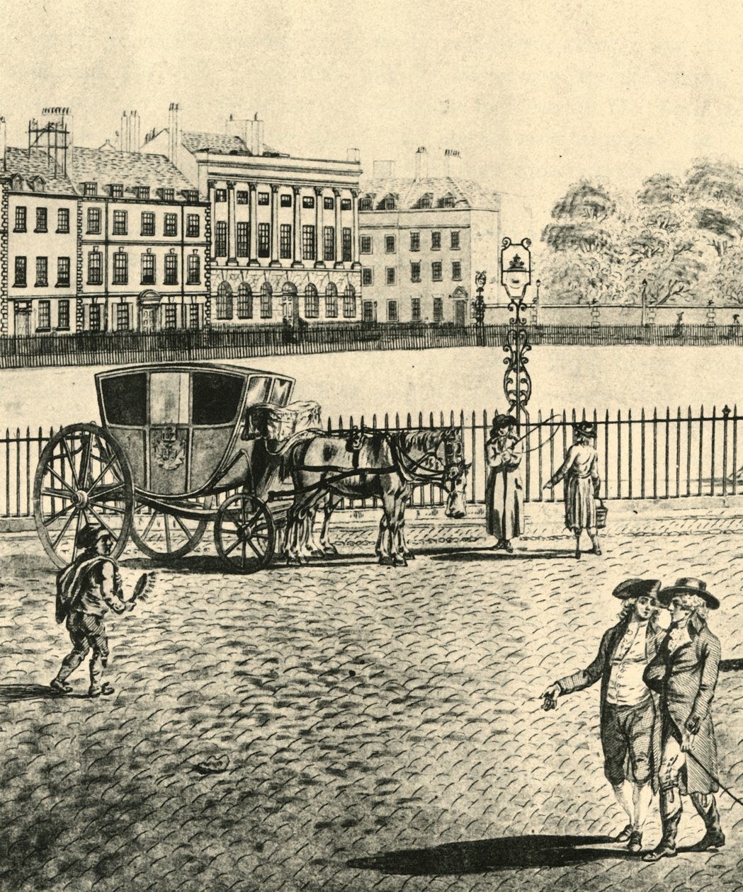 Hackney-edző, 1787, 1925. alkotó: Unbekannt