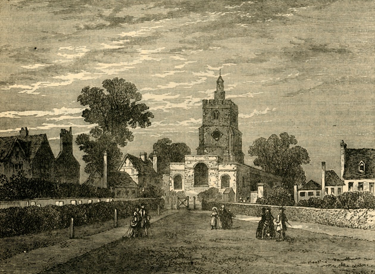 Hackney templom, 1876. alkotó: Unbekannt