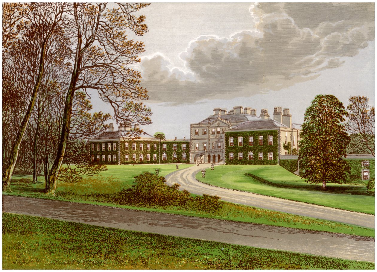Haddo House, Aberdeenshire, Aberdeen grófjának otthona, 1880 alkotó: Unbekannt