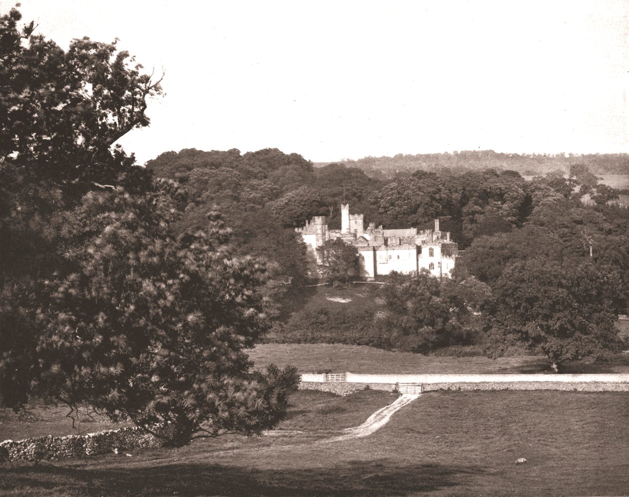 Haddon Hall, Bakewell közelében, Derbyshire államban, 1894. alkotó: Unbekannt