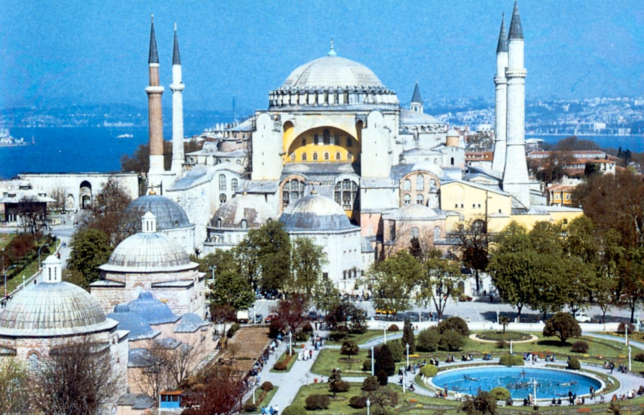 Hagia Sophia, Isztambul Konstantinápoly, Törökország, 1980-as évek alkotó: Unbekannt
