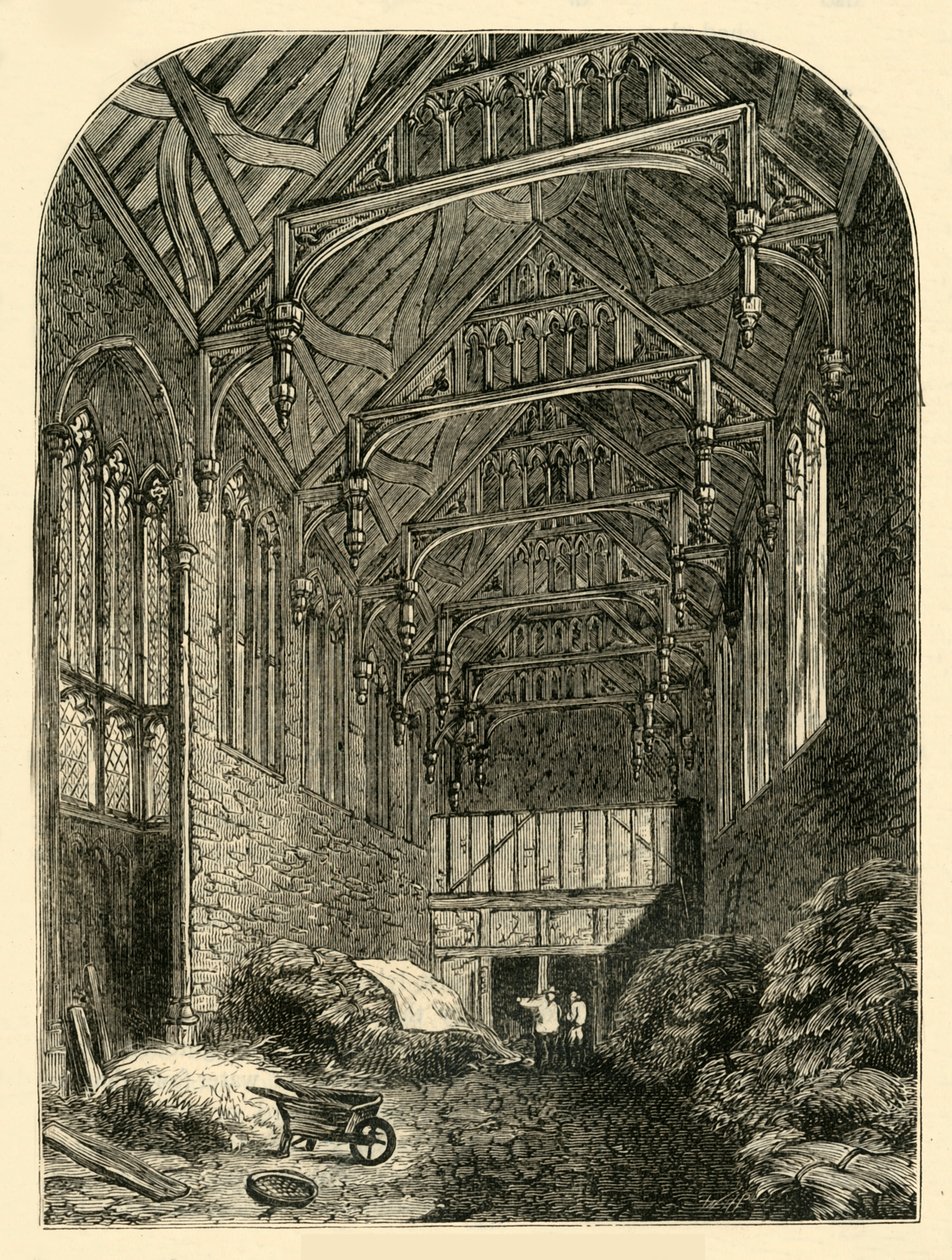 Az Eltham-palota terme 1835-ben, 1878-ban. alkotó: Unbekannt