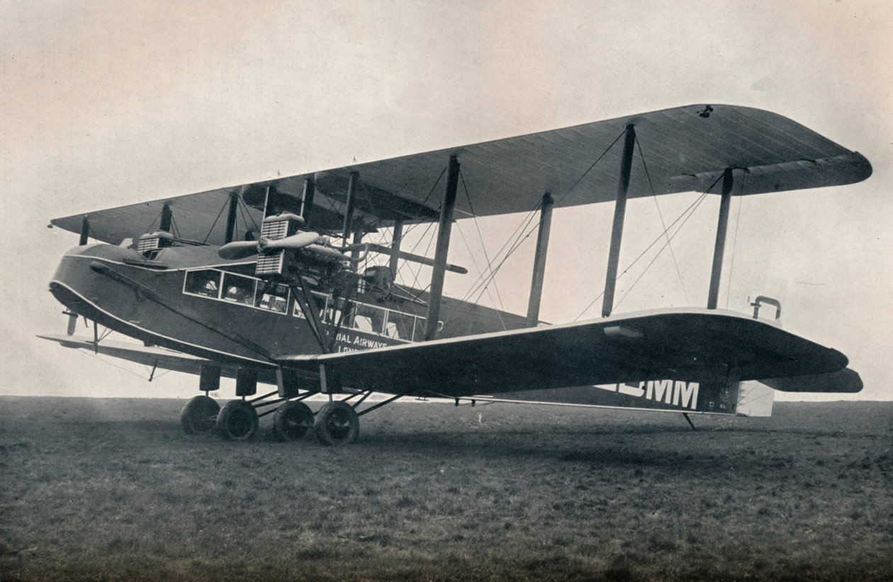 Handley-Page W.10 Az Imperial Airways utasszállító repülőgépe, 1929 alkotó: Unbekannt