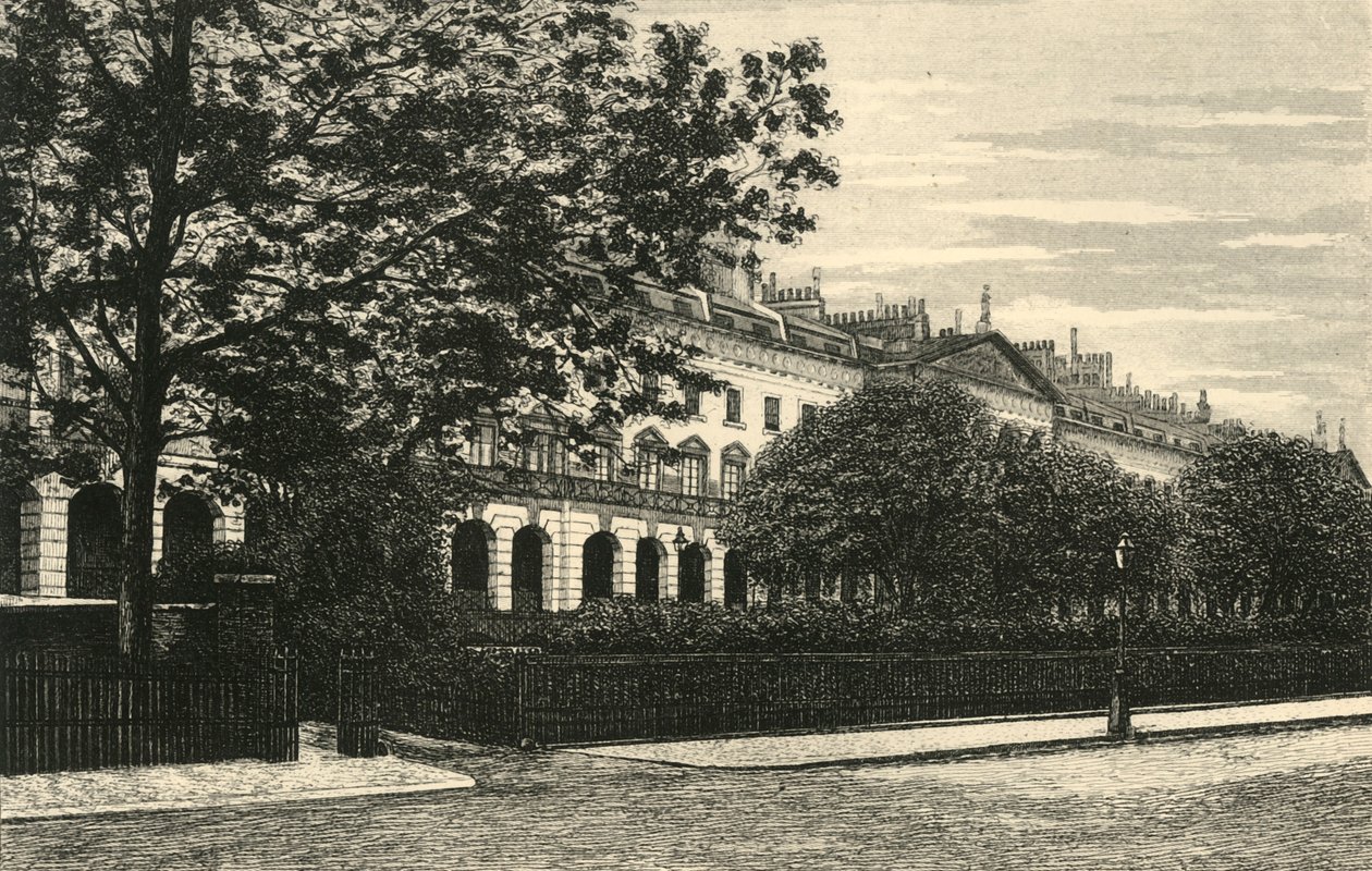 Hannover Terrace, Regents Park, 1876. alkotó: Unbekannt