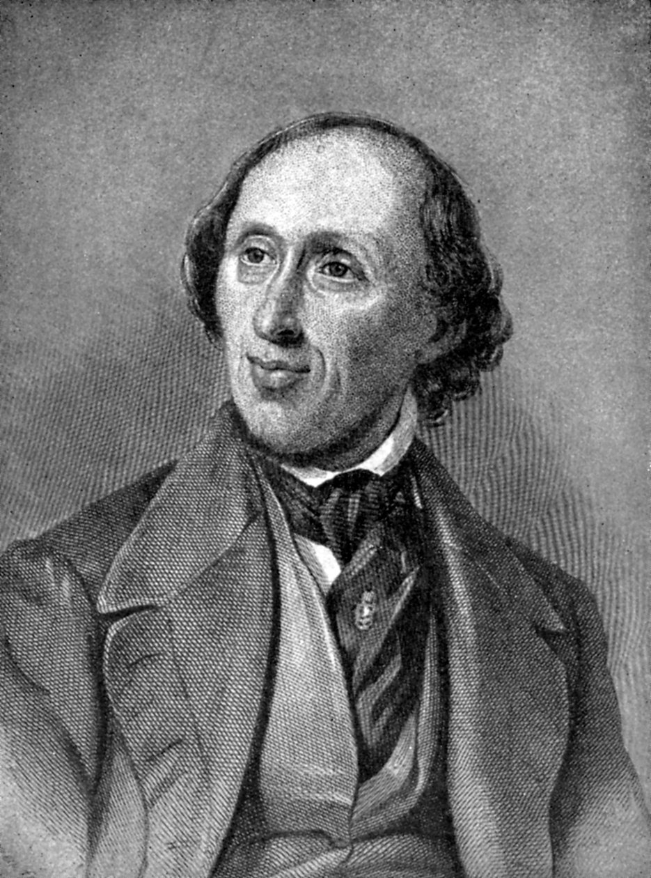 Hans Christian Andersen 1805-1875, dán író alkotó: Unbekannt