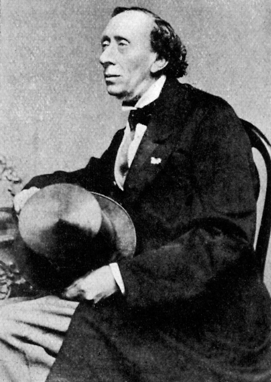 Hans Christian Andersen, dán író és költő, 19. század közepe alkotó: Unbekannt
