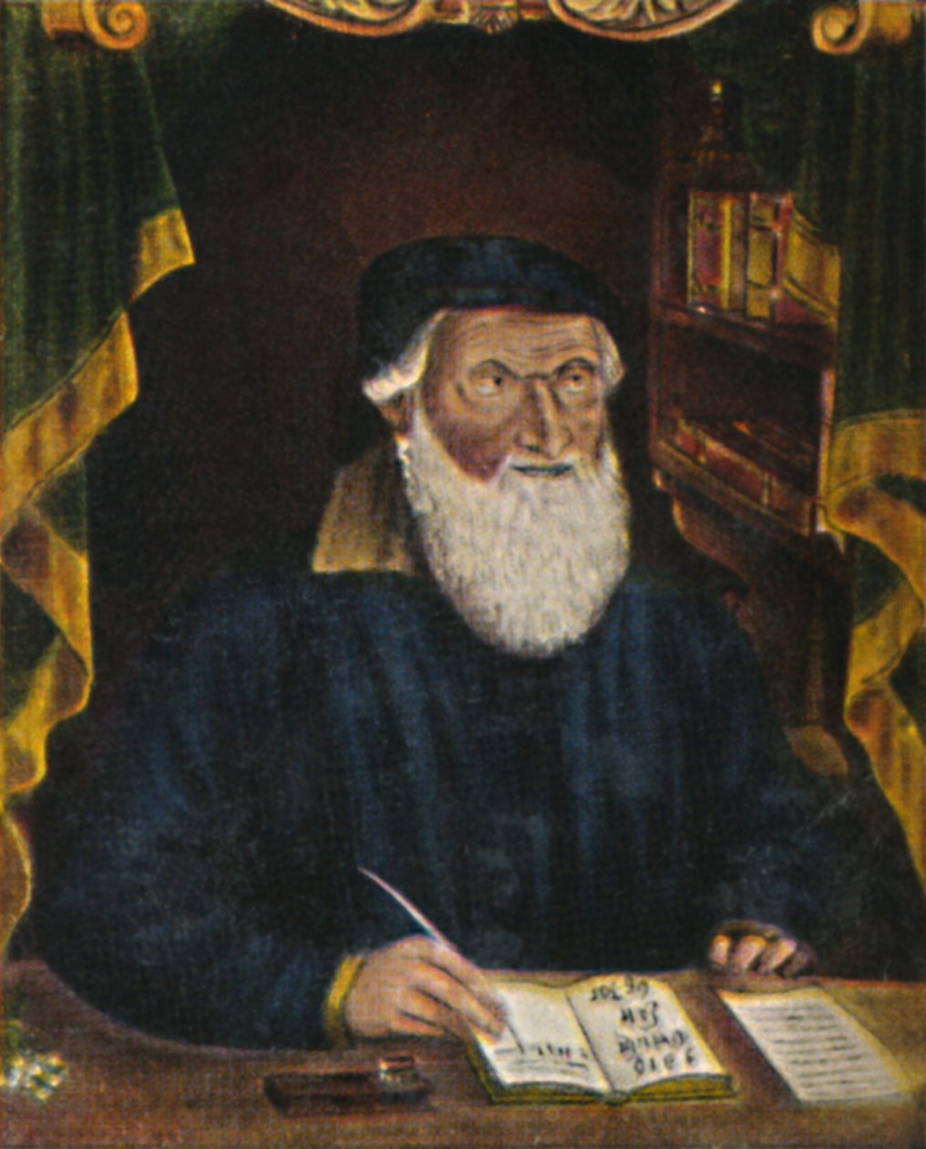 Hans Sachs 1494-1576. Hans Weygel metszete, 1934. alkotó: Unbekannt