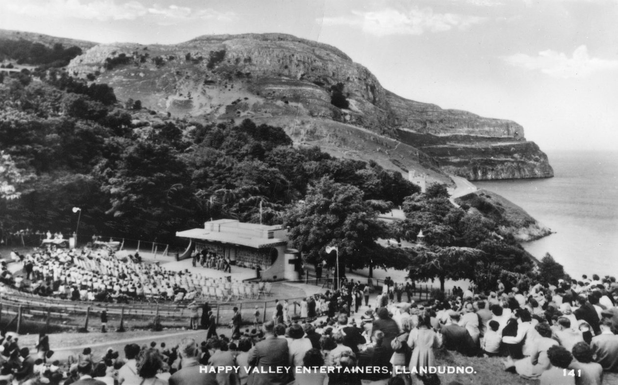 Happy Valley szórakoztatók, Llandudno, XX. század alkotó: Unbekannt