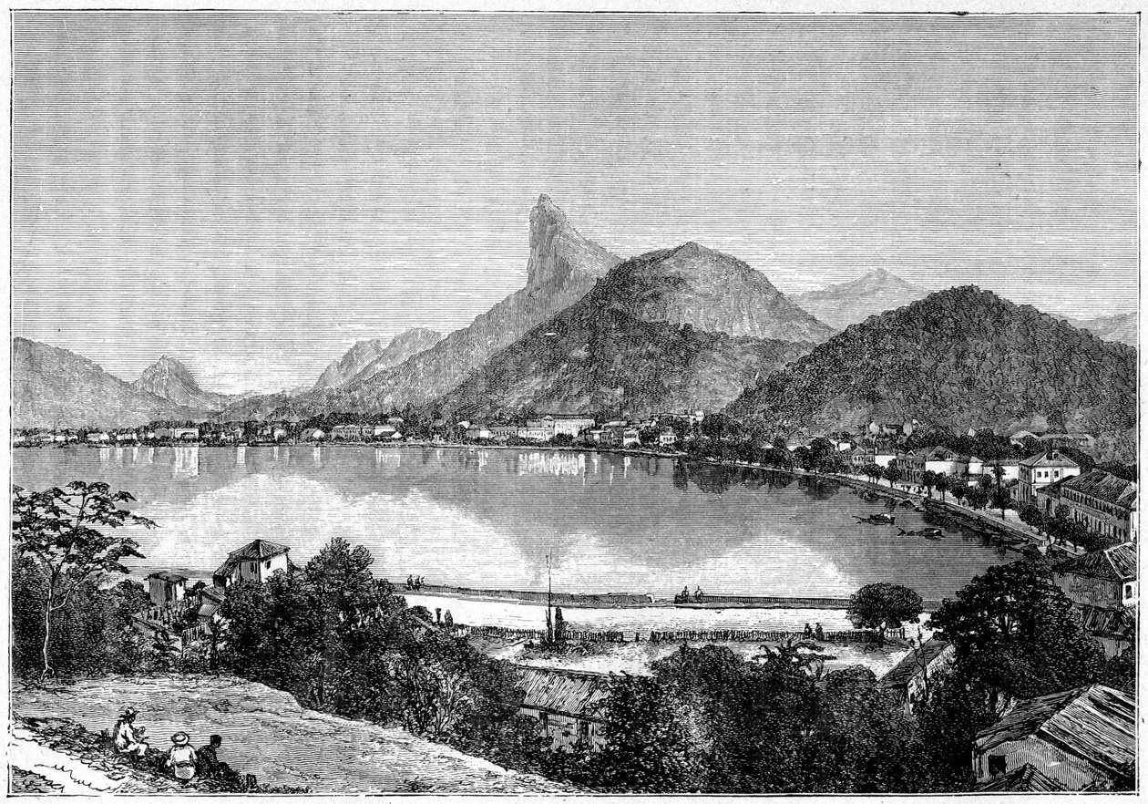 Rio de Janeiro kikötője, 1898 alkotó: Unbekannt