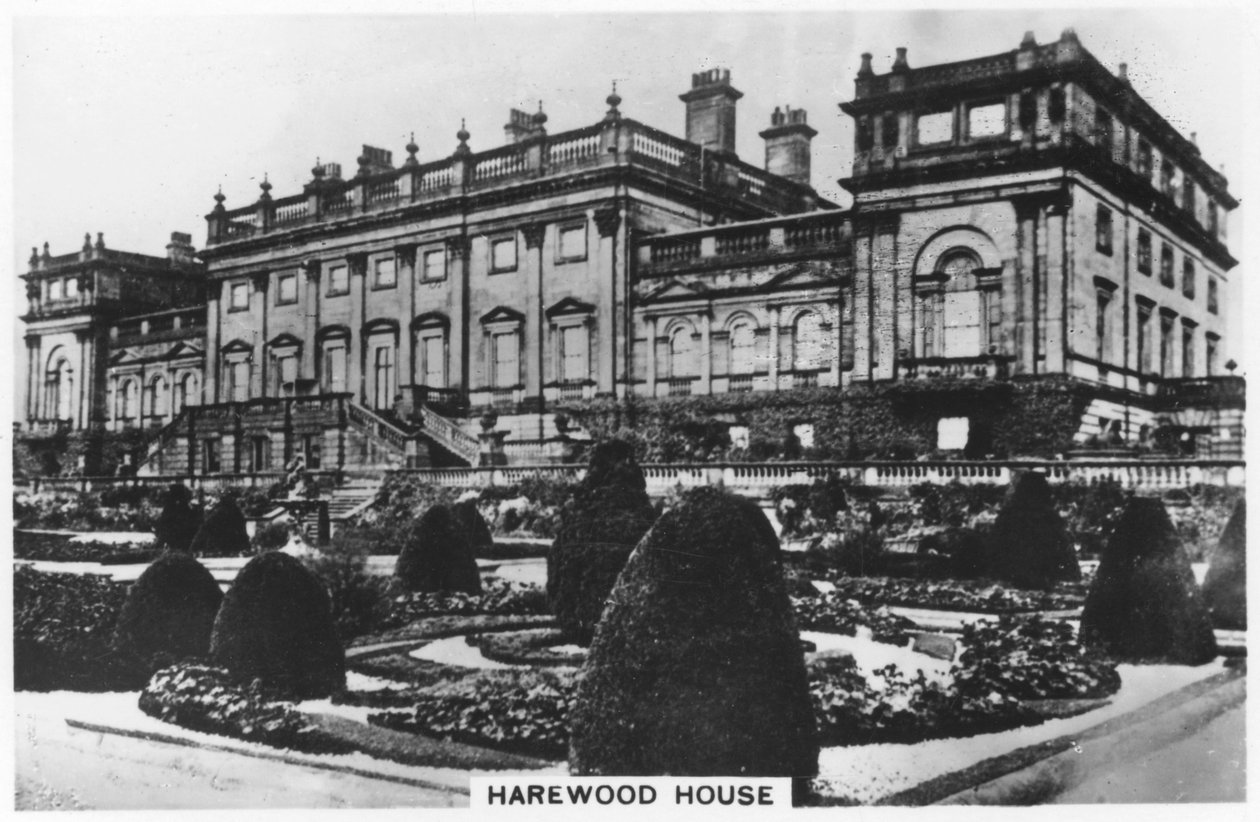 Harewood House, West Yorkshire, Anglia, 1936 alkotó: Unbekannt
