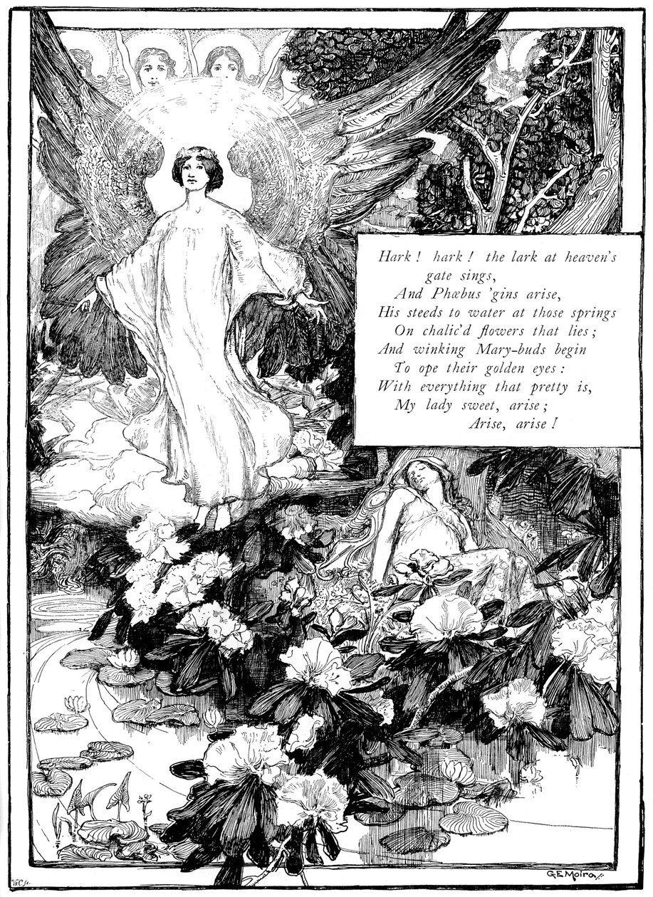 Hark! A pacsirta, 1895 alkotó: Unbekannt