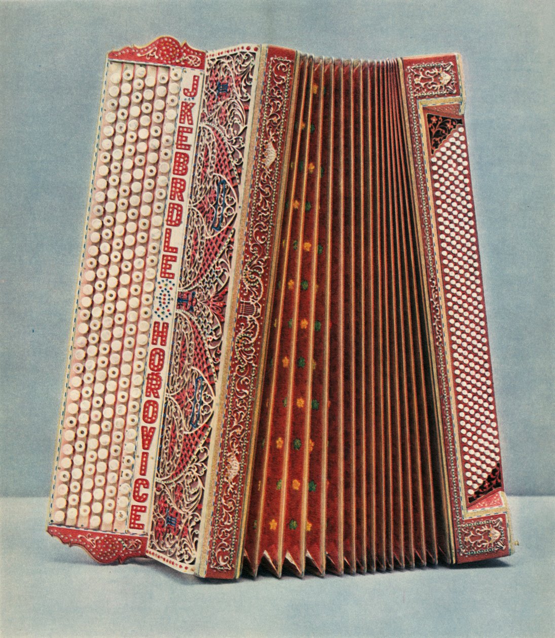 Joseph Kebrdle szájharmonika, Horovice, 1948. alkotó: Unbekannt