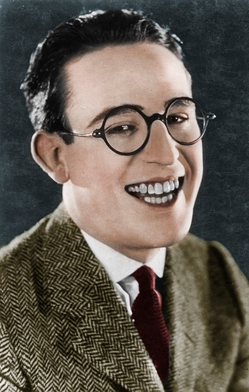 Harold Lloyd 1893-1971 amerikai színész és filmrendező, 1920-as évek alkotó: Unbekannt