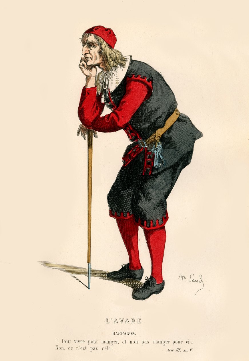 Harpagon, 1868. alkotó: Unbekannt