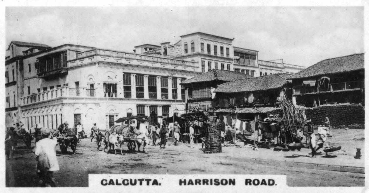 Harrison Road, Kalkutta, India, 1925 alkotó: Unbekannt