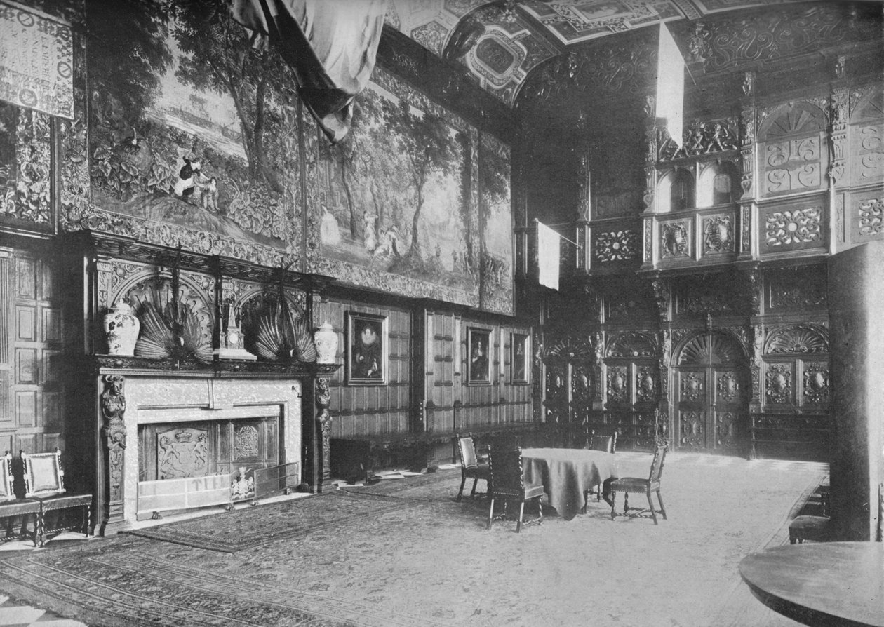 Hatfield House, Herts – Salisbury márkija, 1910 alkotó: Unbekannt